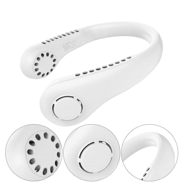 Vaneless Neck Hanging Fan - Portable, Hands-Free Cooling Solution